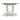 Havalance Rectangular Sofa/Console Table - Gray/White