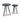 Clairbelle Round Accent Table (Set of 2) - Teal