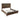 Lakeleigh Panel Bed with Upholstered Bench - Brown / King