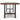 Kavara Rectangular Counter Height Dining Table - Medium Brown