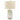 Shavon Table Lamp - Beige/White
