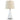 Ackson Table Lamp (Set of 2) - White/Silver Finish