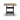 Fairen Trail Square Outdoor Counter Height Dining Table - Black/Driftwood